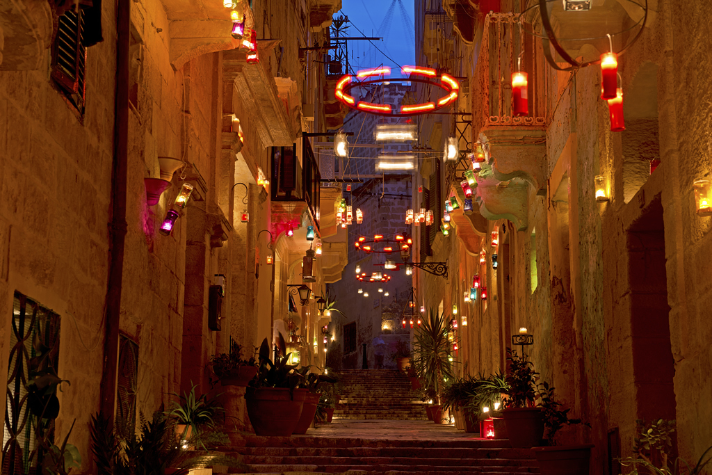 The night of candles Birgufest 2014 Holiday in Malta